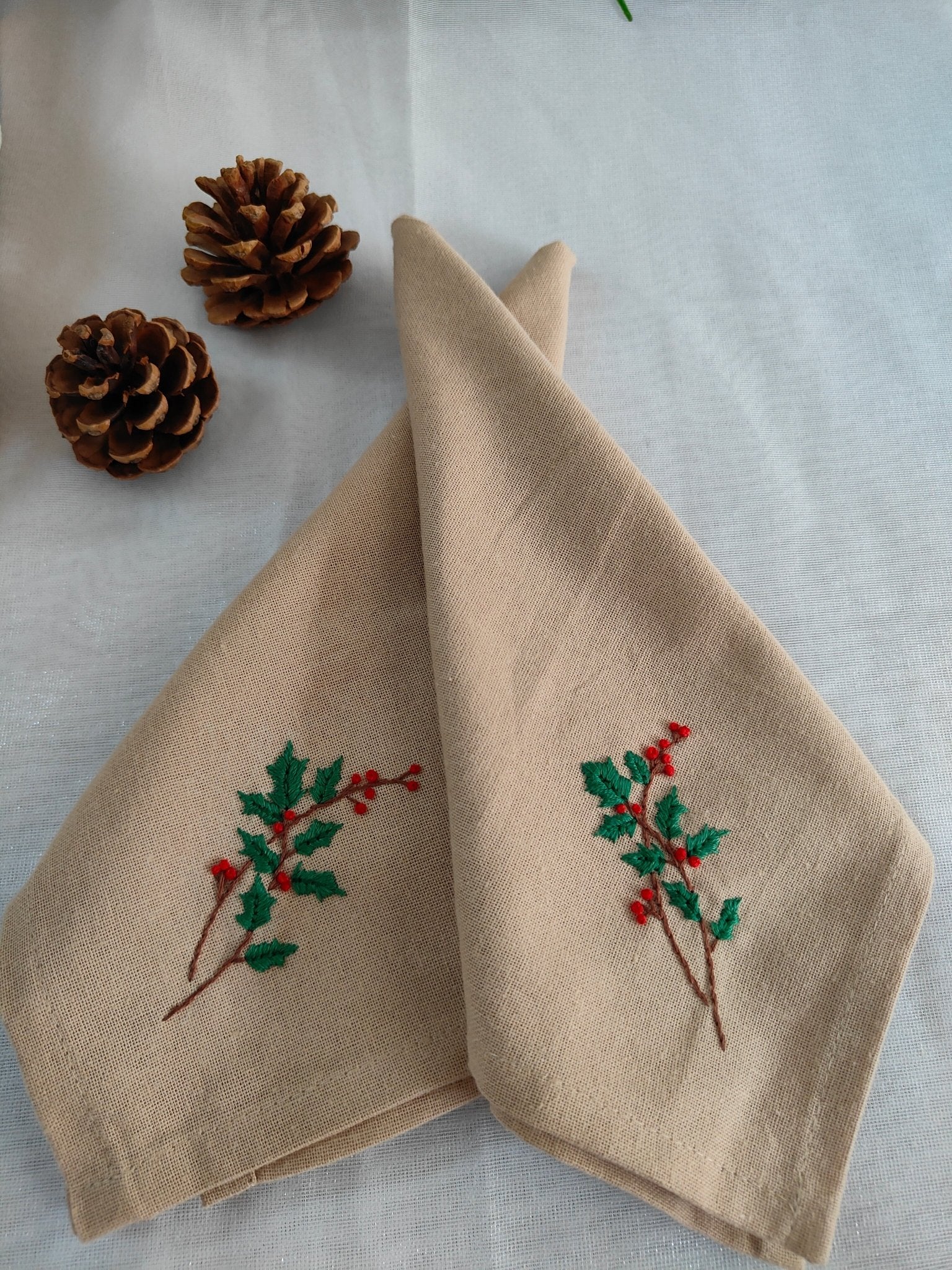 Table Napkins - Embroideary