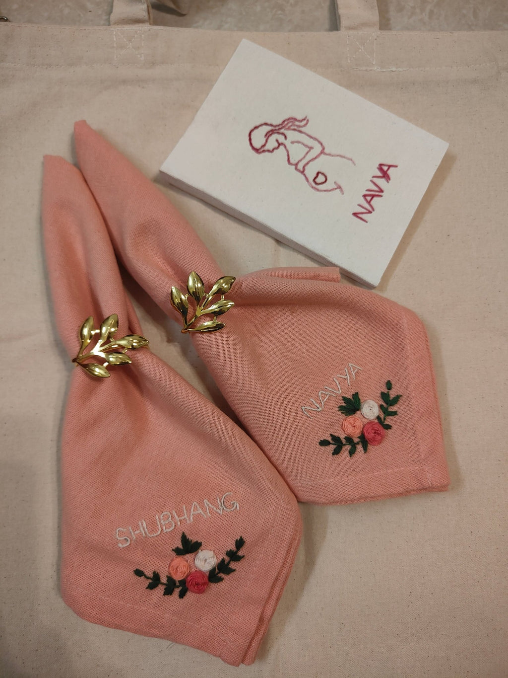 Table Napkins - Embroideary