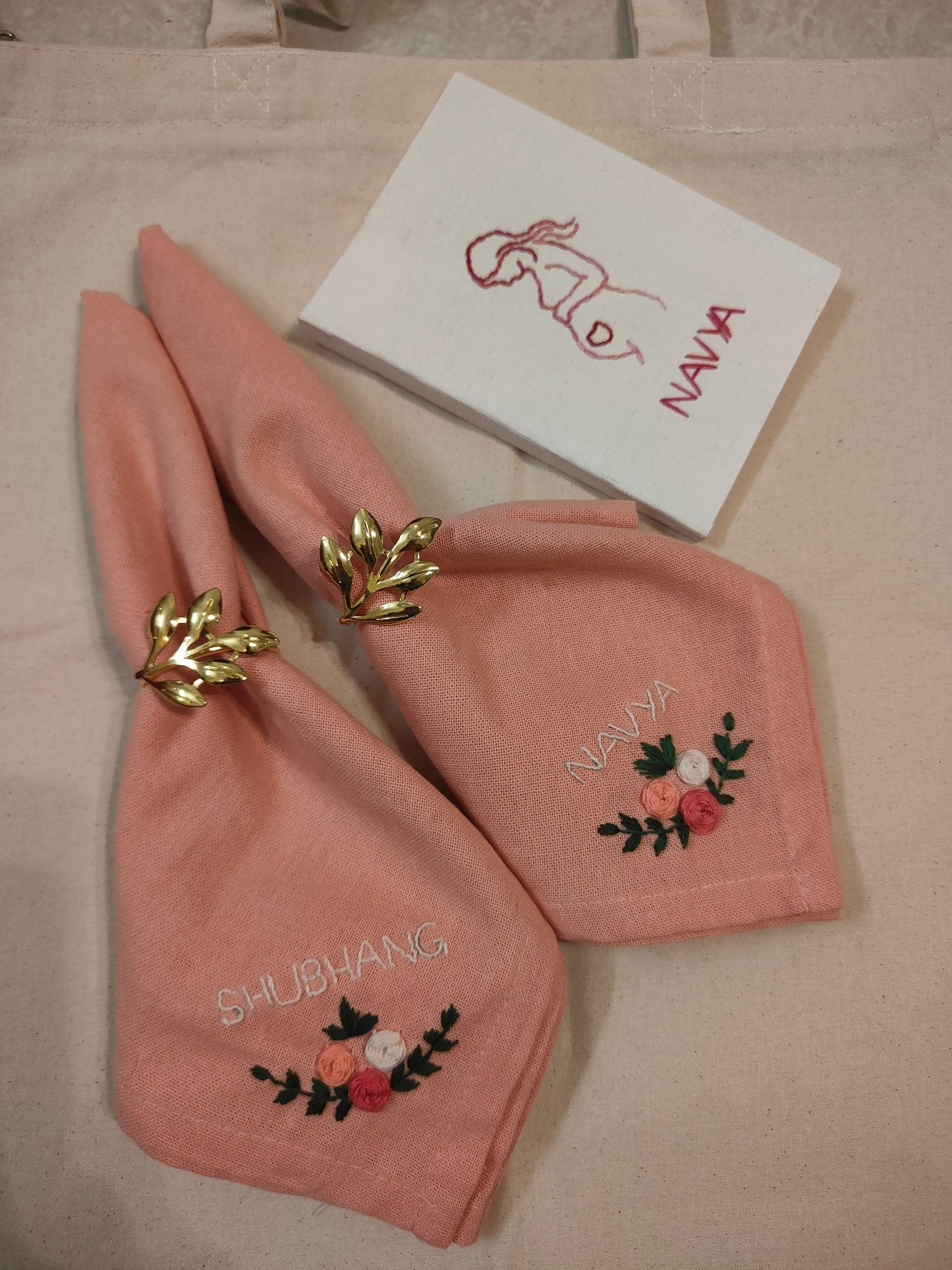 Table Napkins - Embroideary