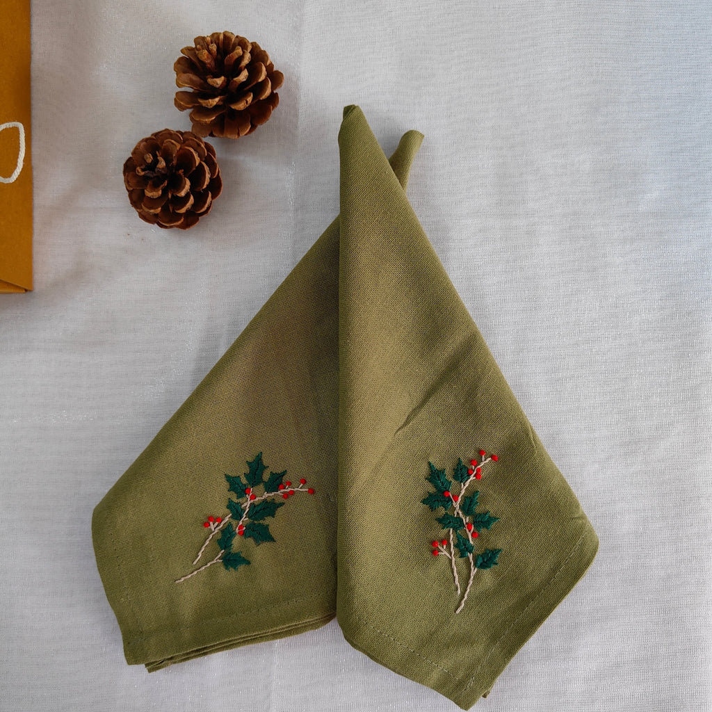 Table Napkins - Embroideary